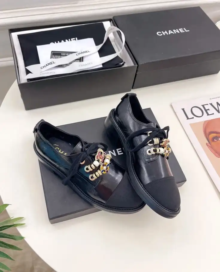 hype Chanel Leather Shoes