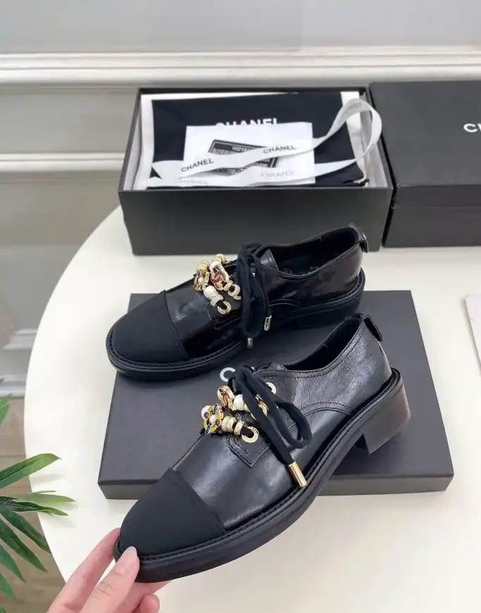 hype Chanel Leather Shoes