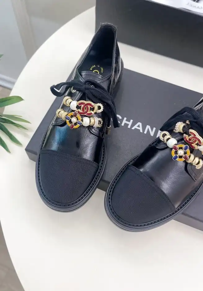 hype Chanel Leather Shoes