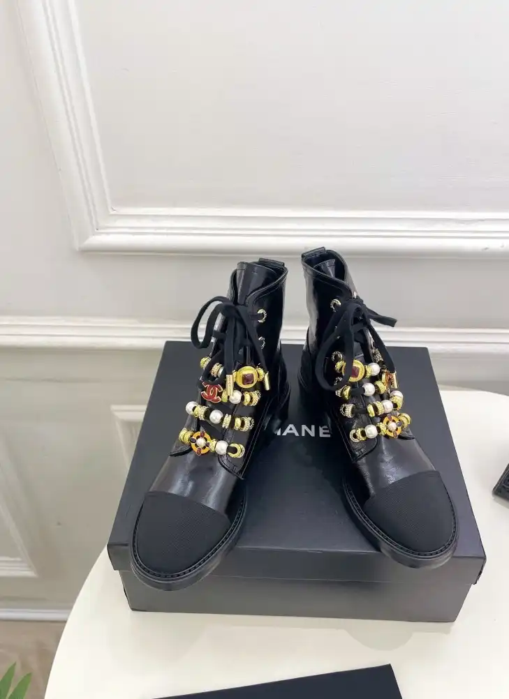 hype Chanel Boots