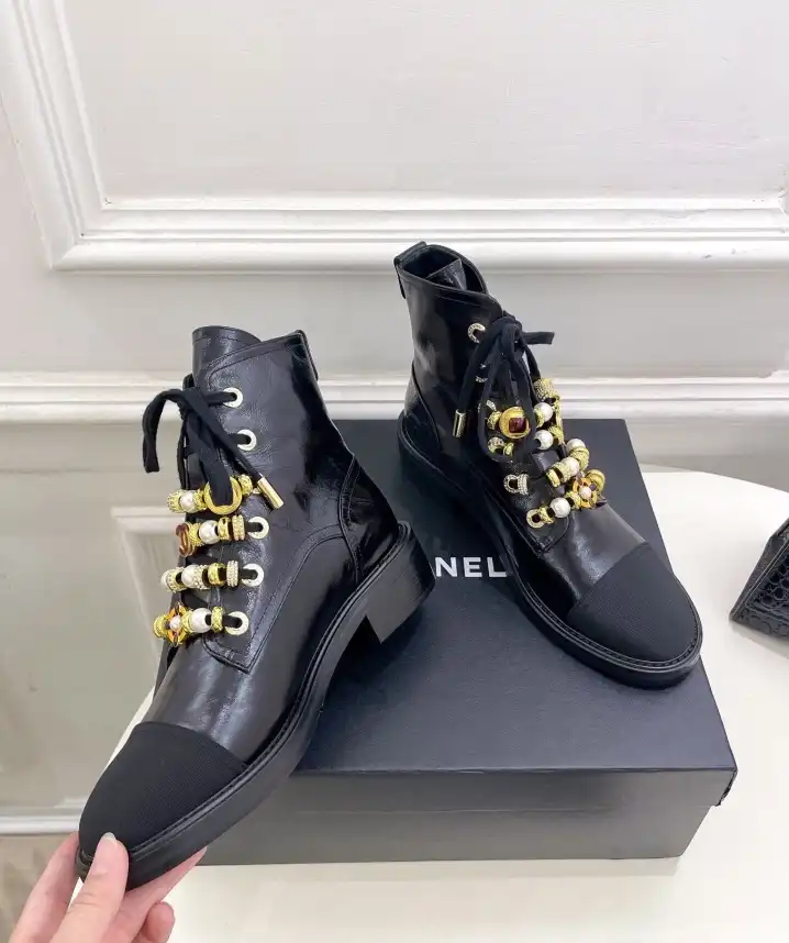 hype Chanel Boots