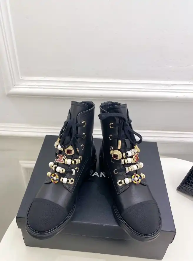 hype Chanel Boots