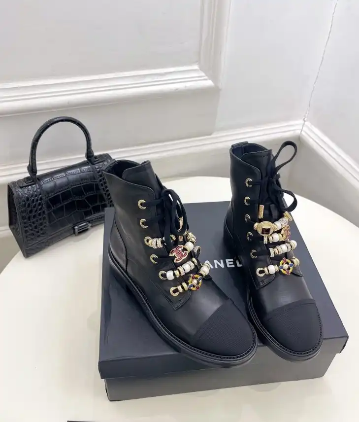 hype Chanel Boots