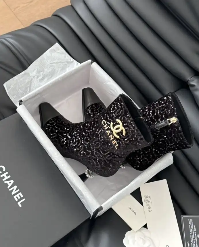 hype Chanel Boots