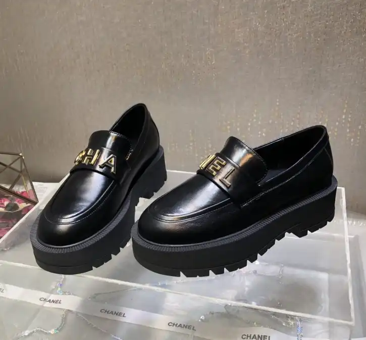 hype Chanel Leather Shoes