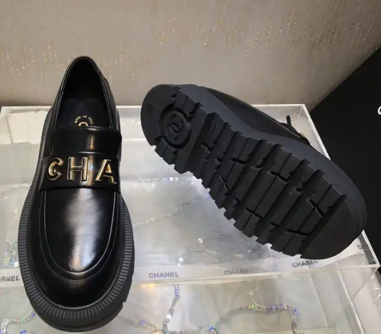 hype Chanel Leather Shoes