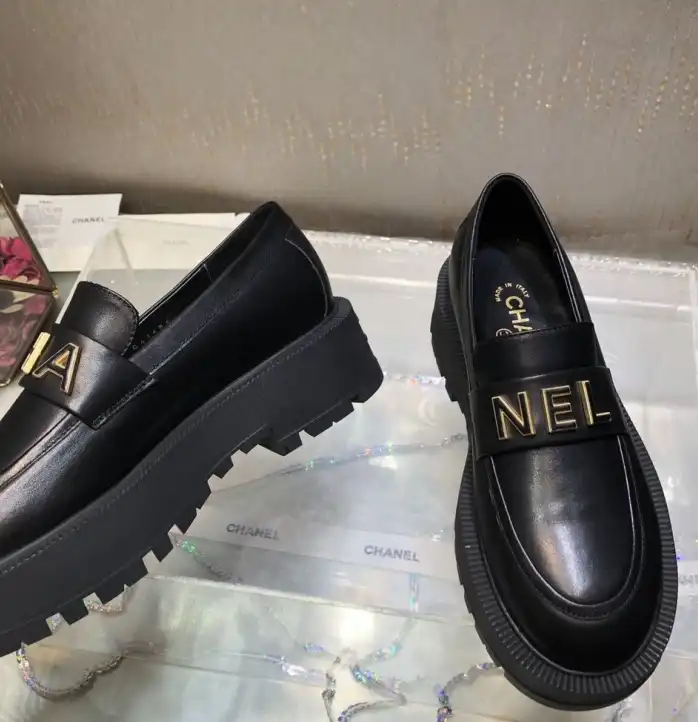 hype Chanel Leather Shoes