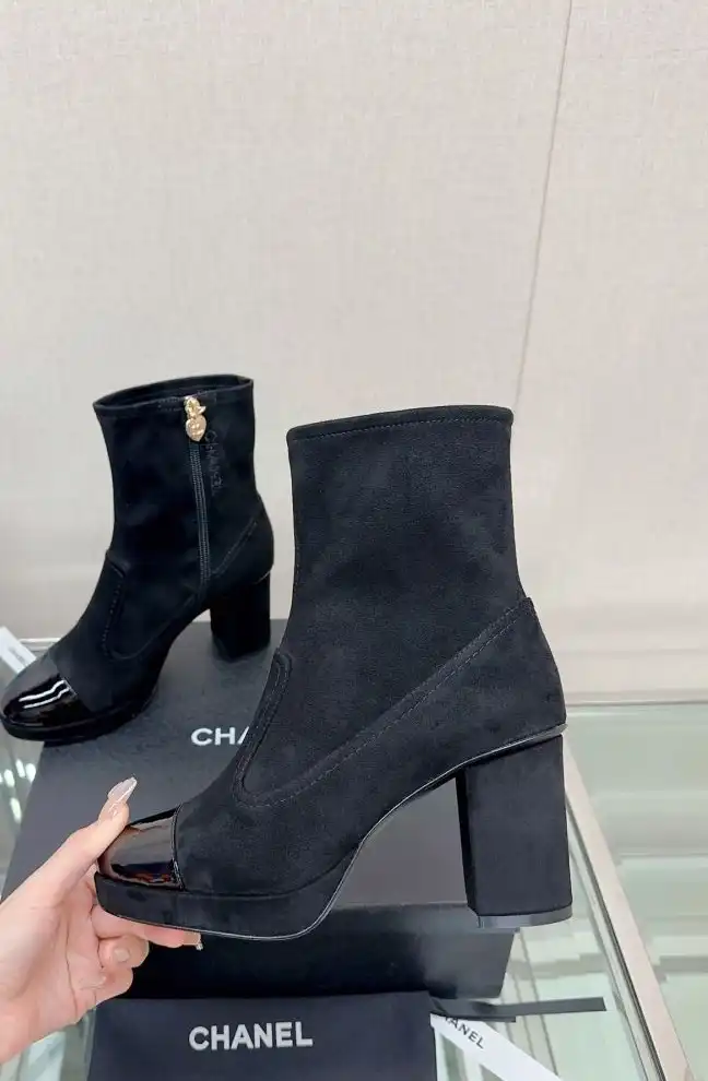 hype Chanel Boots