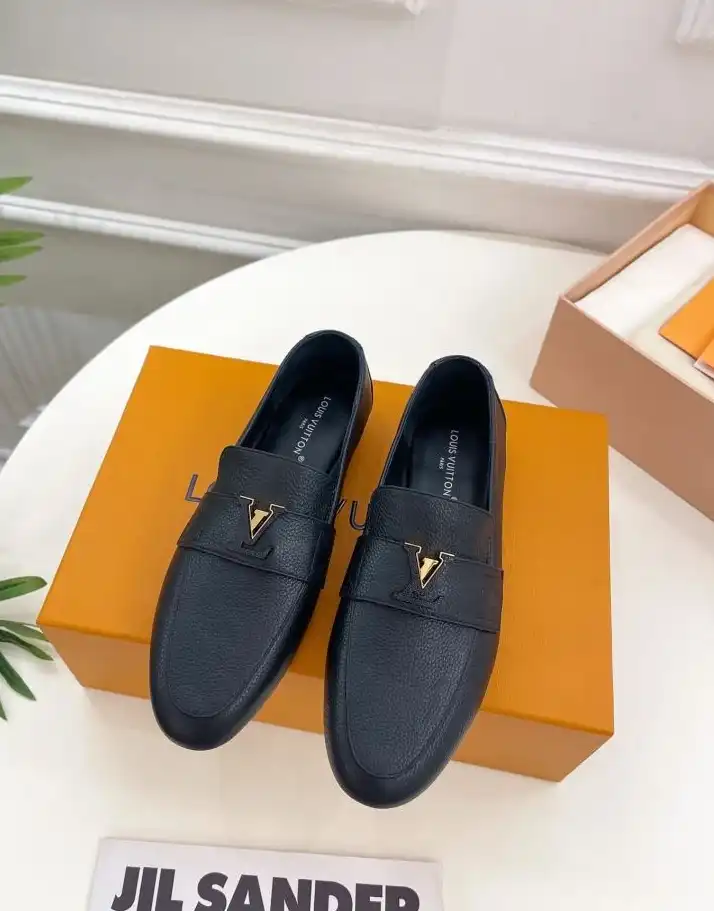 hype LV Leather Shoes