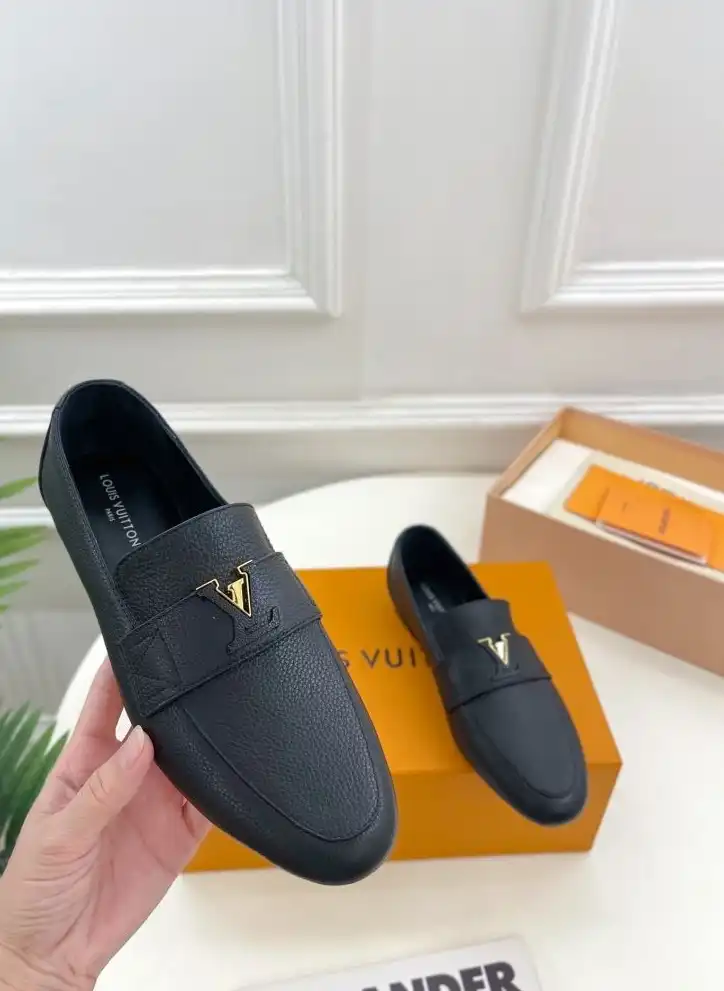 hype LV Leather Shoes