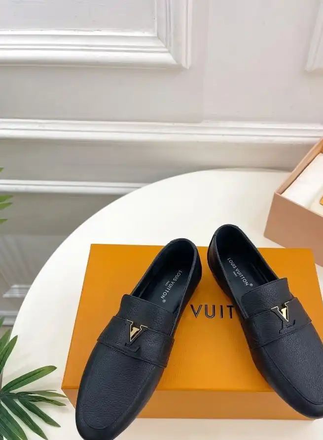 hype LV Leather Shoes