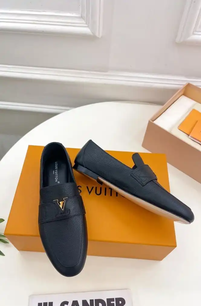 hype LV Leather Shoes