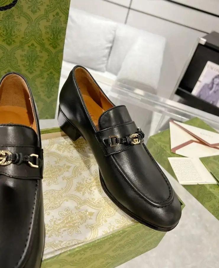 hype Gucci Leather Shoes