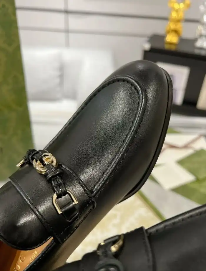 hype Gucci Leather Shoes