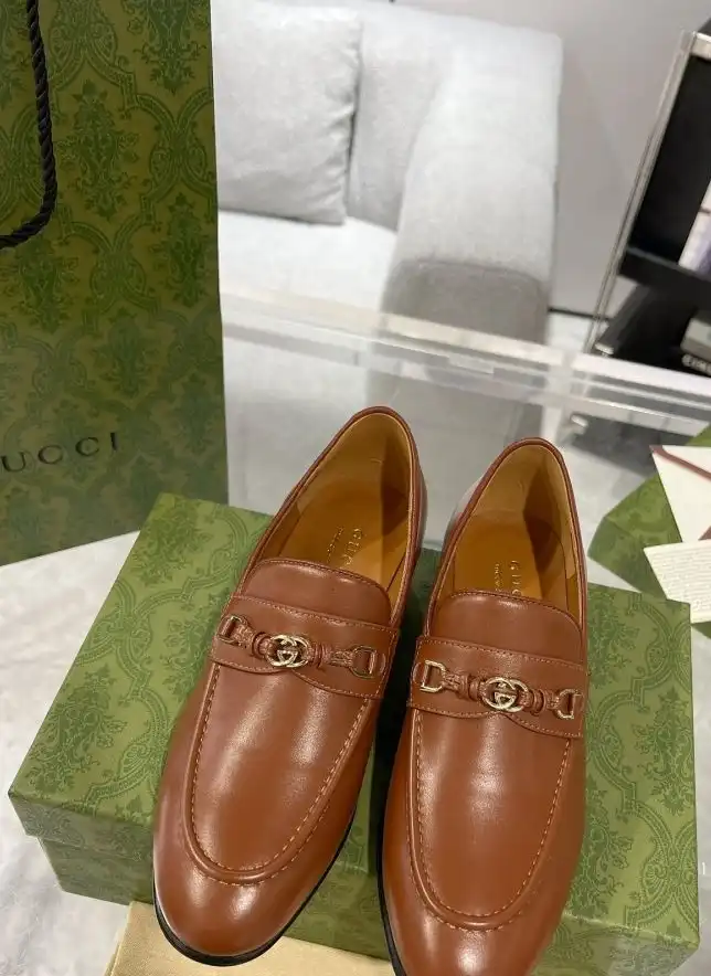 hype Gucci Leather Shoes