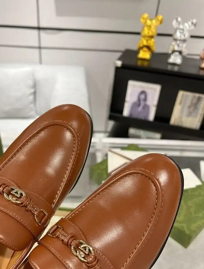 hype Gucci Leather Shoes