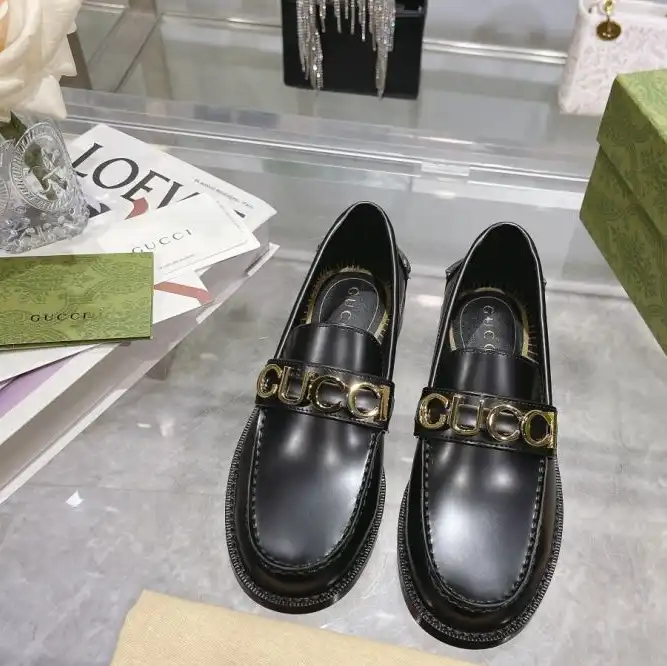 hype Gucci Leather Shoes