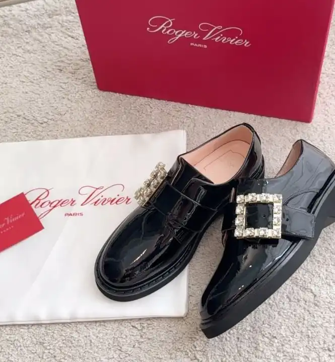 hype Roger Vivier Leather Shoes