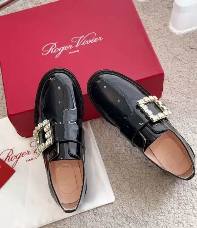 hype Roger Vivier Leather Shoes