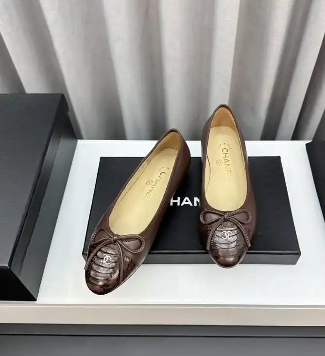 hype Chanel Flat Shoes