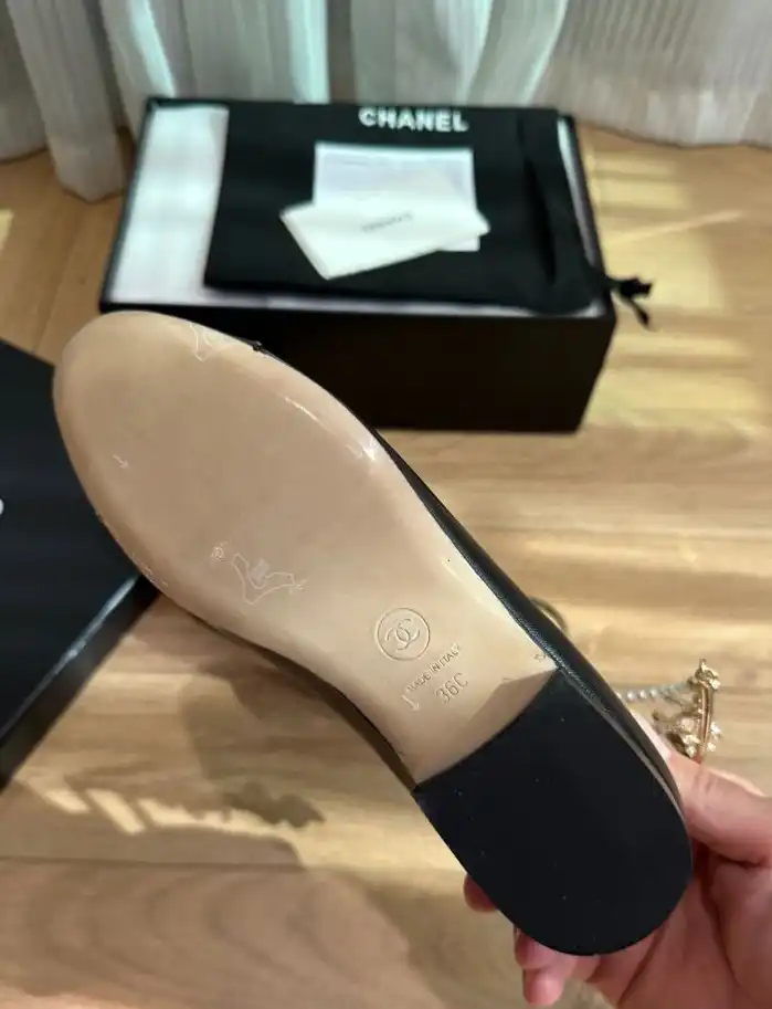 hype Chanel Flat Shoes