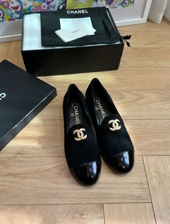 hype Chanel Flat Shoes