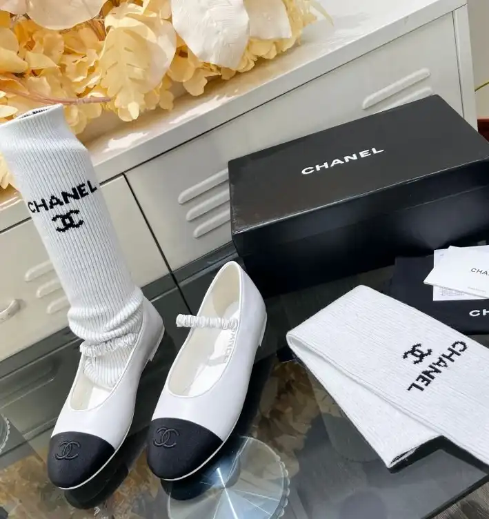 hype Chanel Flat Shoes