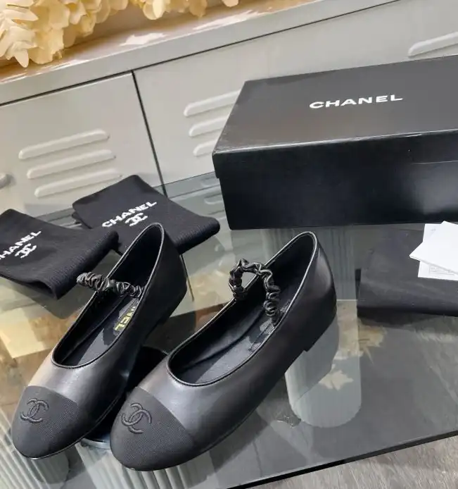 hype Chanel Flat Shoes