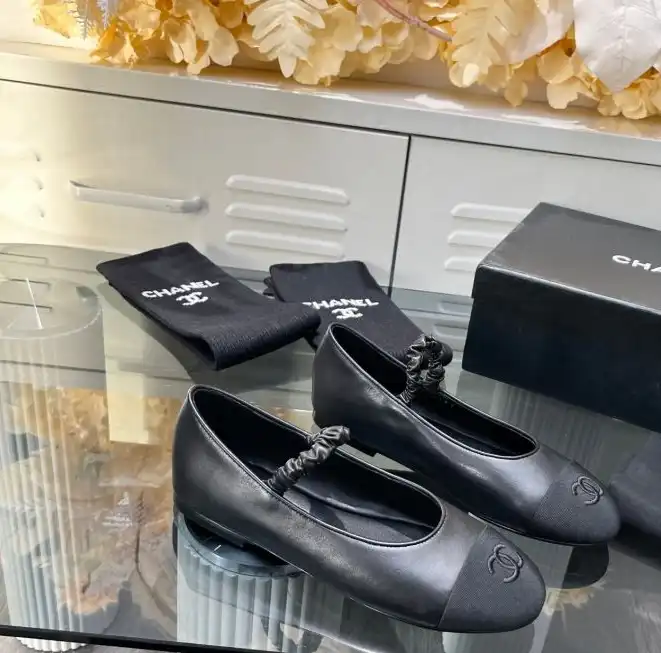 hype Chanel Flat Shoes