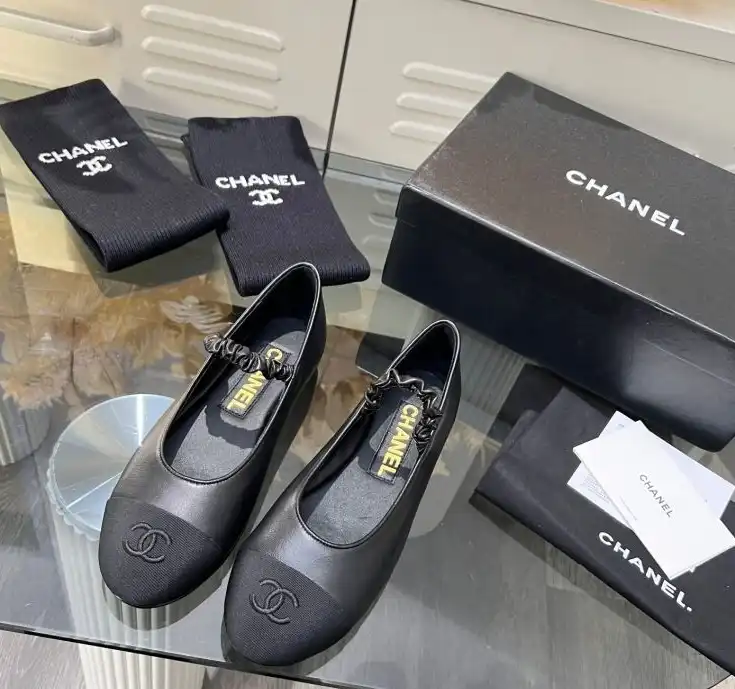 hype Chanel Flat Shoes