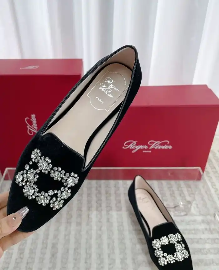 hype Roger Vivier Leather Shoes