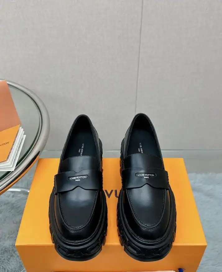 hype LV Leather Shoes