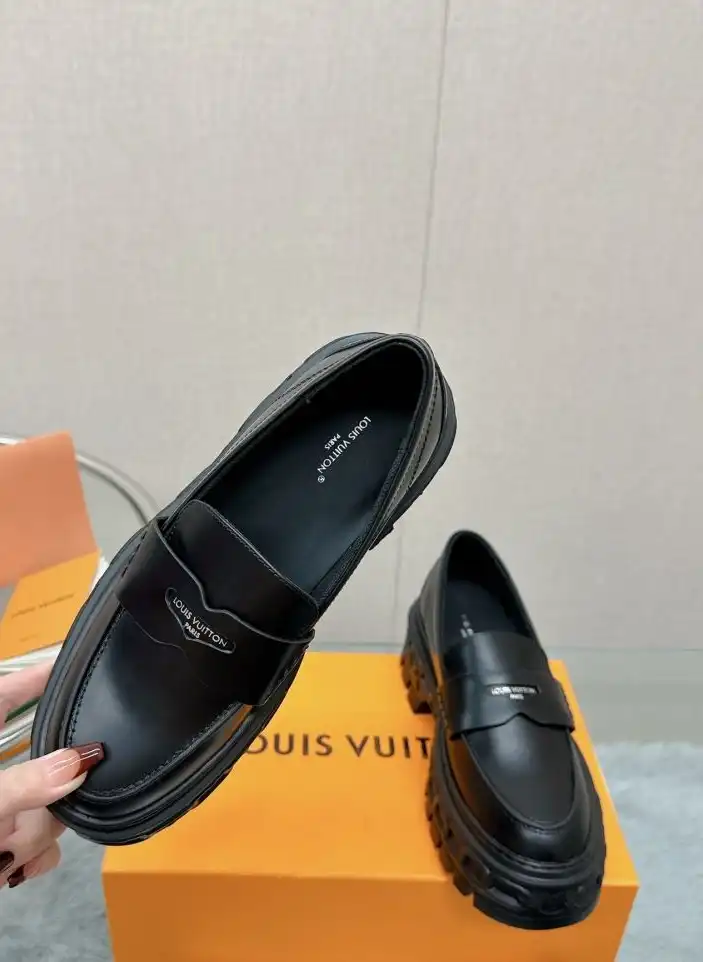 hype LV Leather Shoes