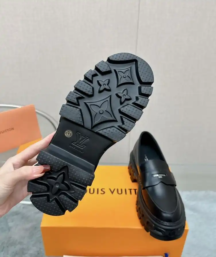 hype LV Leather Shoes