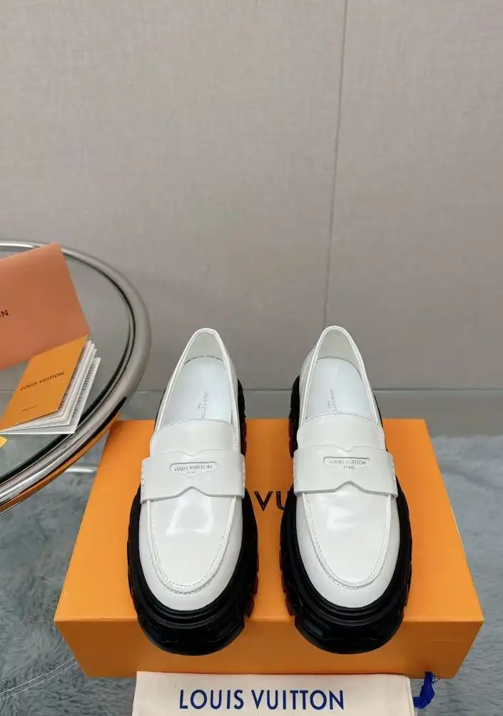 hype LV Leather Shoes