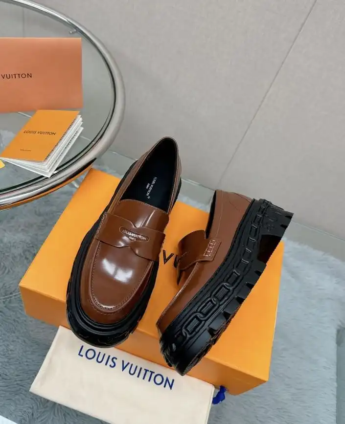 hype LV Leather Shoes