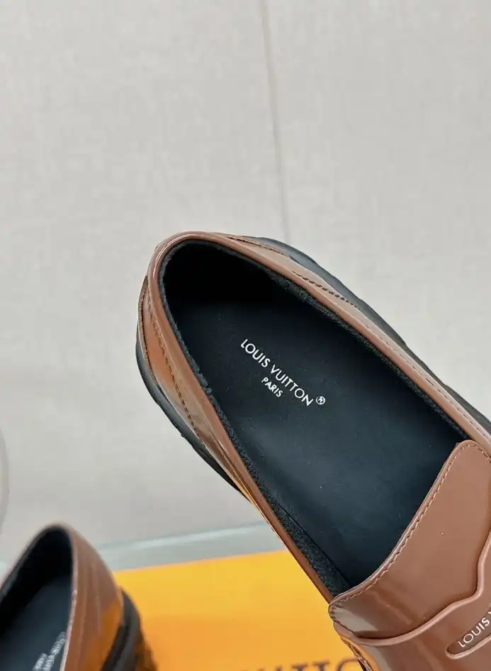 hype LV Leather Shoes