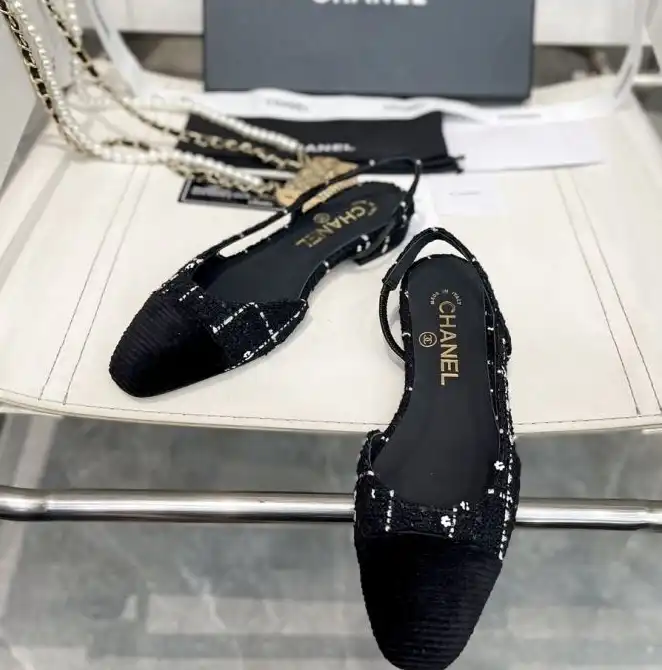 hype Chanel Flat Shoes