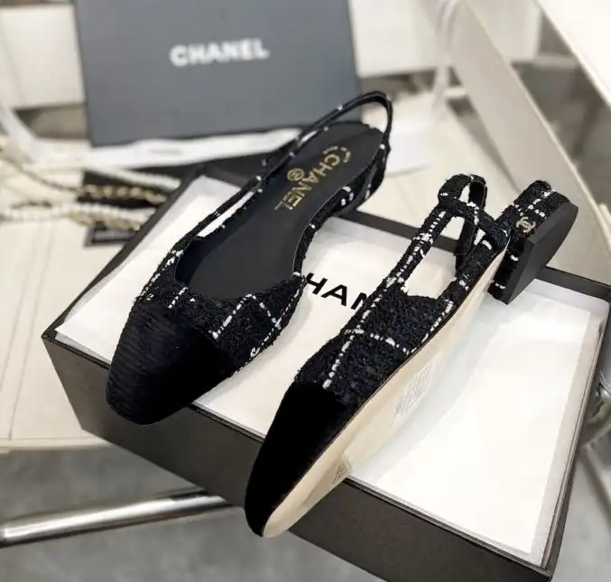 hype Chanel Flat Shoes