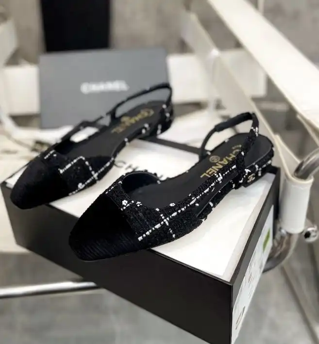 hype Chanel Flat Shoes