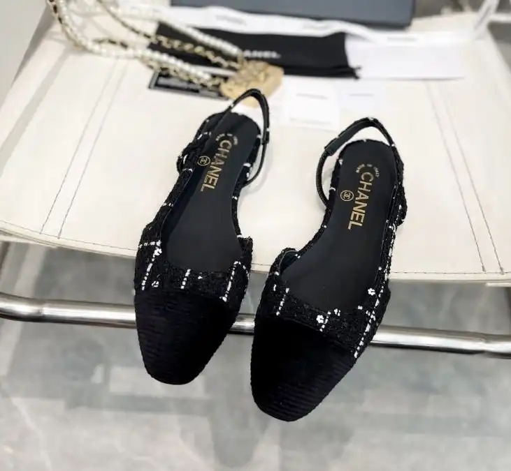 hype Chanel Flat Shoes