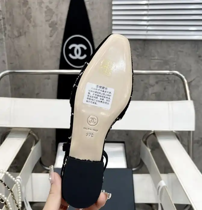 hype Chanel Flat Shoes