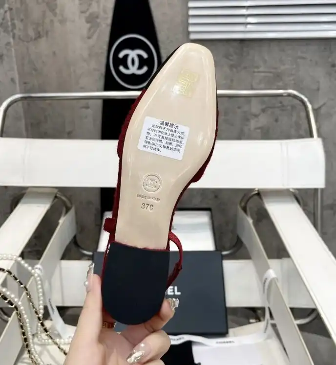 hype Chanel Flat Shoes