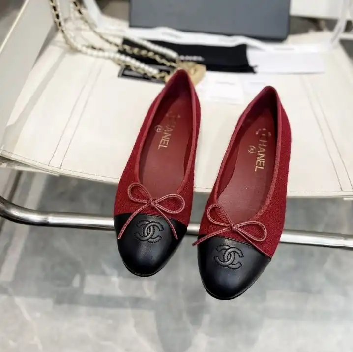 hype Chanel Flat Shoes