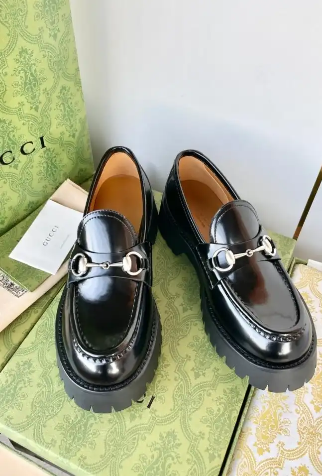 hype Gucci Leather Shoes