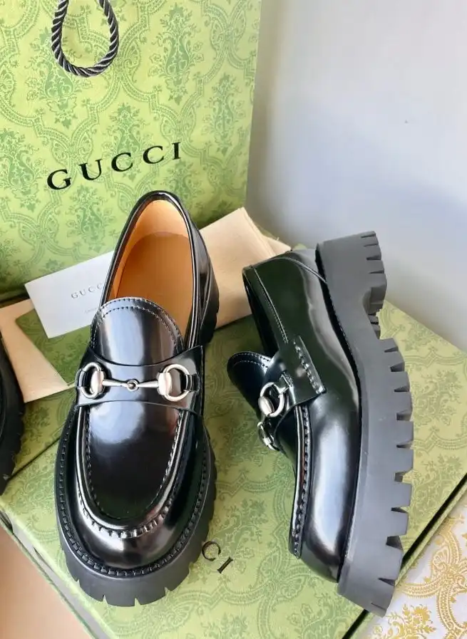 hype Gucci Leather Shoes