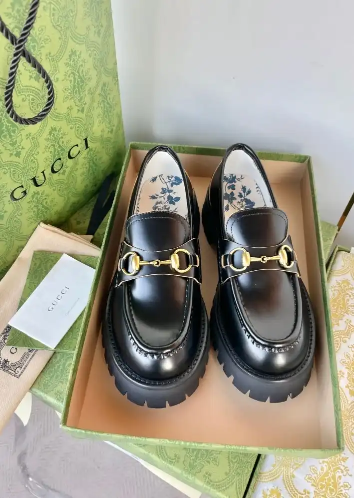 hype Gucci Leather Shoes