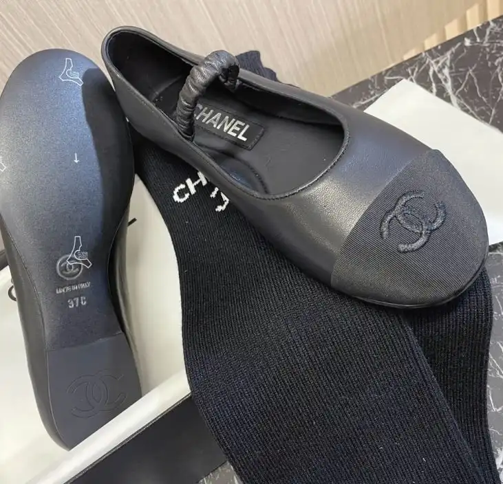 hype Chanel Flat Shoes