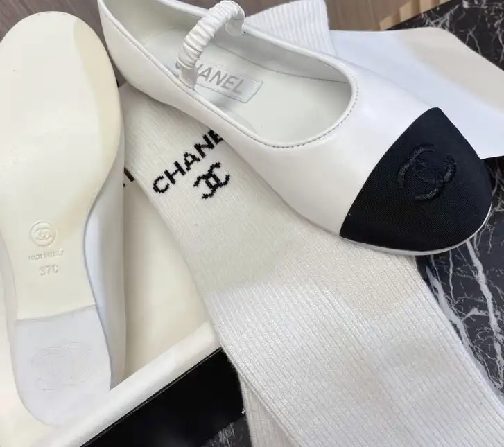 hype Chanel Flat Shoes