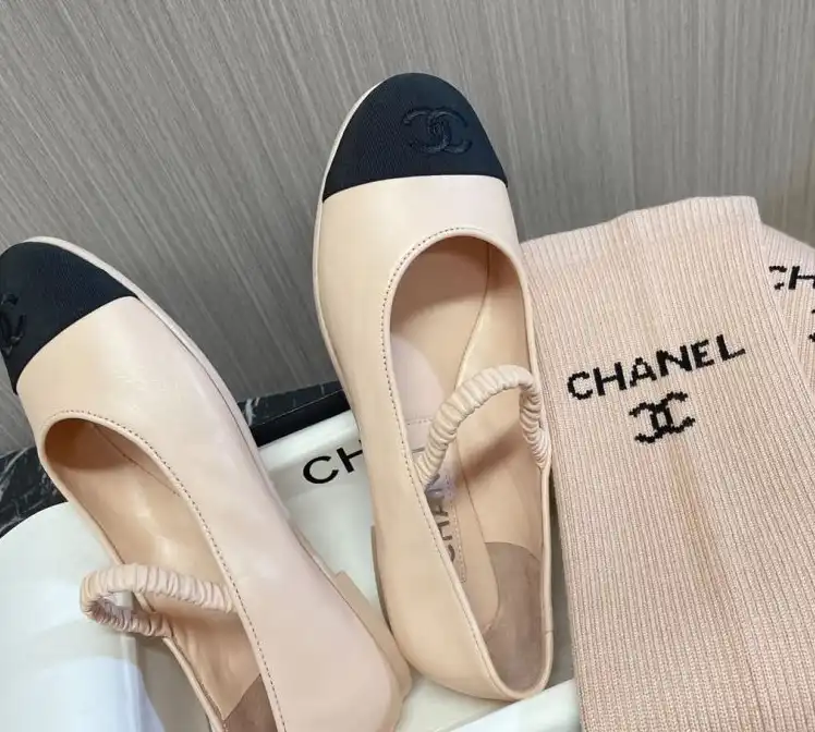 hype Chanel Flat Shoes